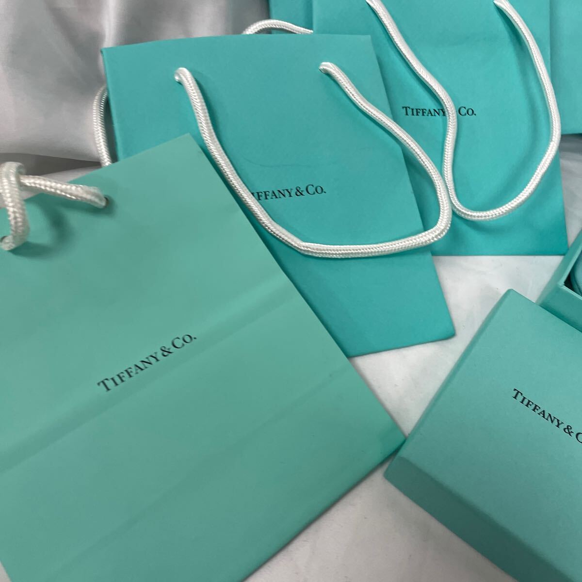 美品のみ ティファニー TIFFANY&Co. 空箱 巾着 ボックス BOX 美品のみ ティファニー TIFFANY&Co. 空箱 巾着 ボックス BOX