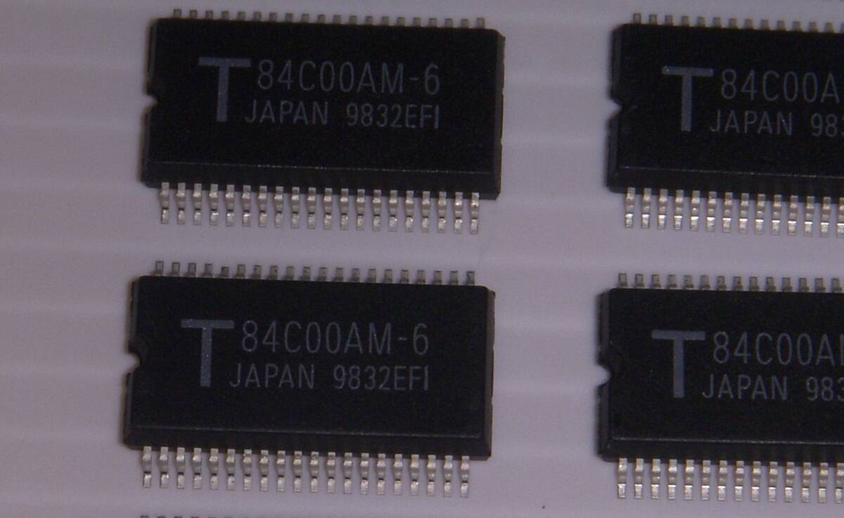 1セット限り】TOSHIBA Z80 6MHz TMPZ84C00AM-6 9個セット 0.8mm 1セット限り】TOSHIBA Z80 6MHz TMPZ84C00AM-6 9個セット 0.8mm