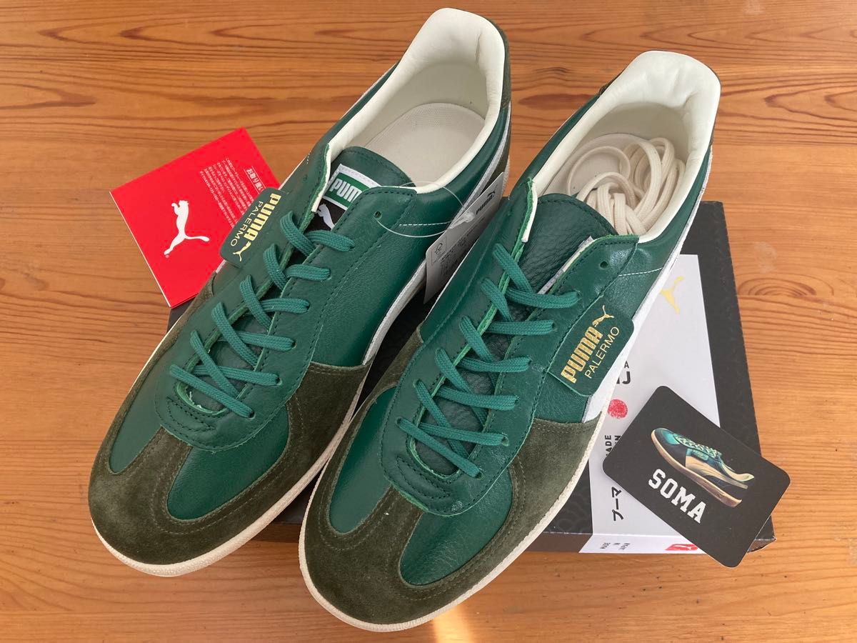 28 0 PUMA PALERMO MIJ GREEN MONSTER SOMA プーマ パレルモ 28 0 PUMA PALERMO MIJ GREEN MONSTER SOMA プーマ パレルモ