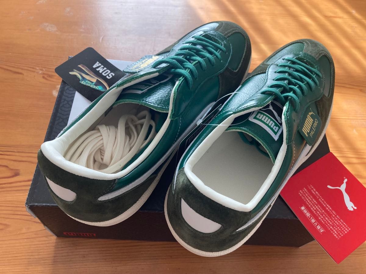 28 0 PUMA PALERMO MIJ GREEN MONSTER SOMA プーマ パレルモ 28 0 PUMA PALERMO MIJ GREEN MONSTER SOMA プーマ パレルモ