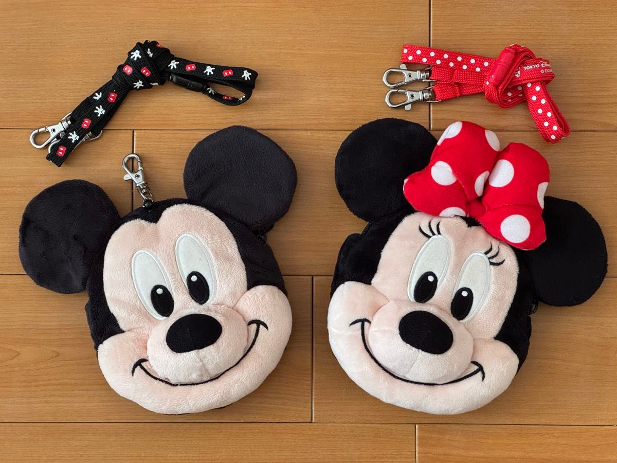 ディズニー ミッキー ミニー フェイス パスケース コインケース ディズニー ミッキー ミニー フェイス パスケース コインケース