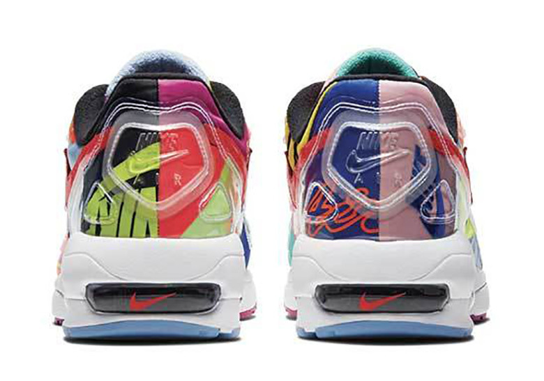 NIKE AIR MAX2 LIGHT QS ATMOS 28.5cm トートバッグ付き ナイキ エア マックス max 2 ライト アトモス US10.5 トートバッグ マルチカラー