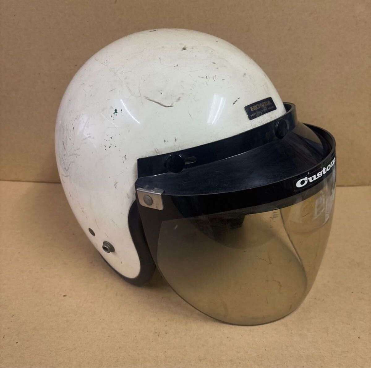 HONDA SHOEI PS-J31 L59~60cm ジェットヘルメット ビンテージ HONDA SHOEI PS-J31 L59~60cm ジェットヘルメット ビンテージ