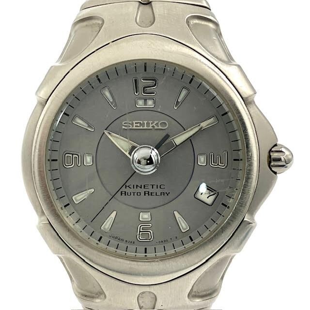 大人女性の AUTO KINETIC 仙10【稼働】SEIKO RELAY デイト 腕時計 5J22-0A40 その他