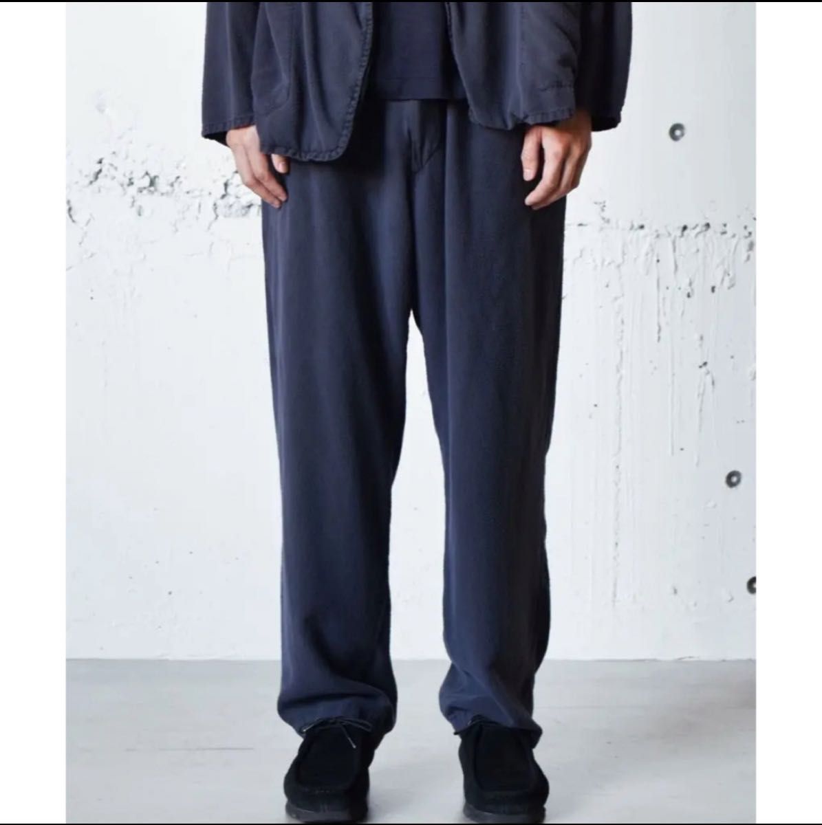 COMOLI. 21AW シルクネル セットアップ FADE NAVY - セットアップ COMOLI. 21AW シルクネル セットアップ FADE NAVY - セットアップ
