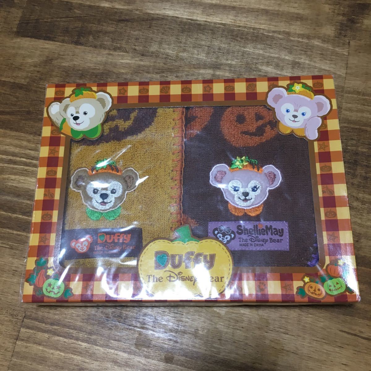 ディズニー　ダッフィ ハロウィン　ハンドタオル　タオルハンカチ　セット_画像1