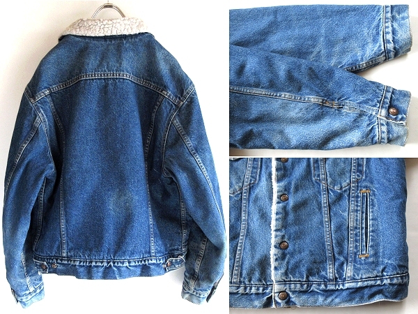 希少 80sビンテージ LEVI'S リーバイス USA製 70608 ボアデニム 希少 80sビンテージ LEVI'S リーバイス USA製 70608 ボアデニム