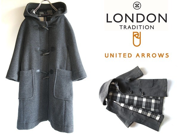 日本製 ARROWS UNITED 定価47250円 LONDON 英国製 36 ウールメルトン