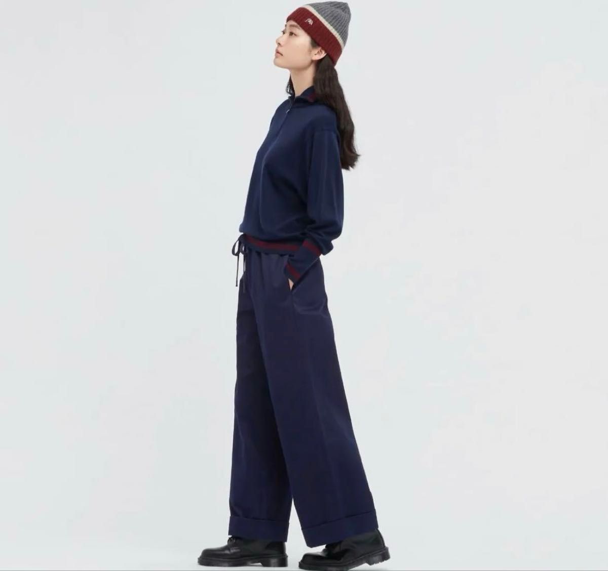 UNIQLO×JW ANDERSON コットンワイドリラックスパンツ ユニクロ UNIQLO×JW ANDERSON コットンワイドリラックスパンツ ユニクロ