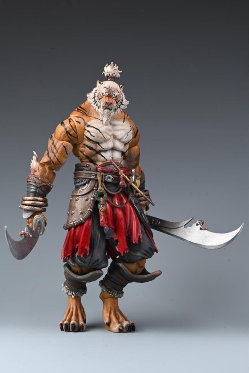 新品未開封】獣人 ファンタジー アクション フィギュア 虎 新品未開封】獣人 ファンタジー アクション フィギュア 虎