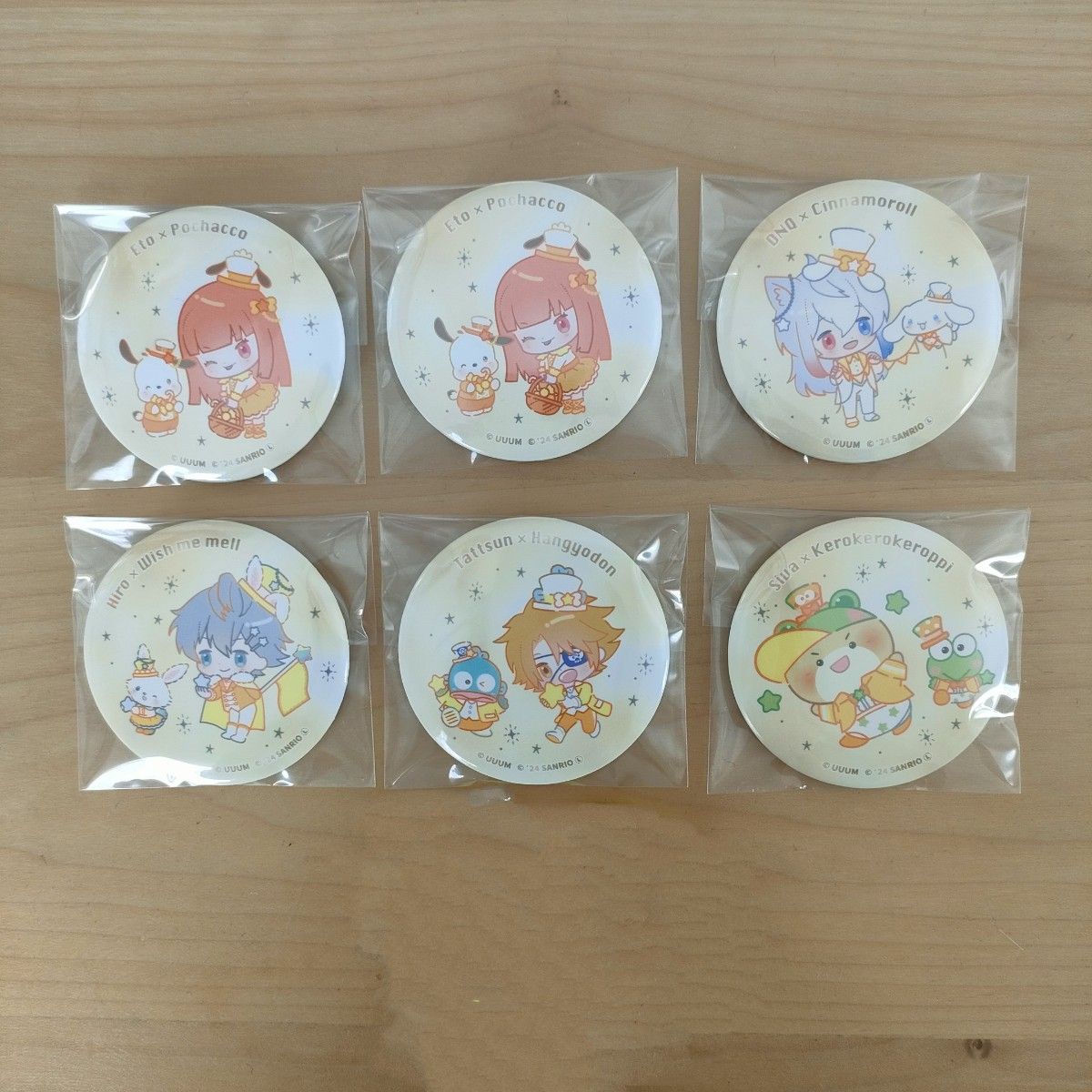 カラフルピーチ サンリオコラボ 缶バッジ|Yahoo!フリマ(旧 カラフルピーチ サンリオコラボ 缶バッジ|Yahoo!フリマ(旧