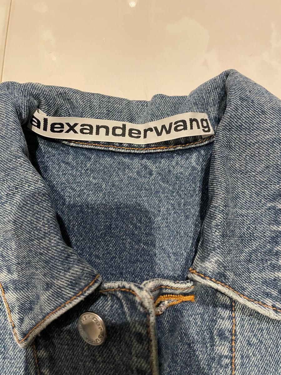 アレキサンダーワン alexander wang Gジャン デニムジャケット アレキサンダーワン alexander wang Gジャン デニムジャケット