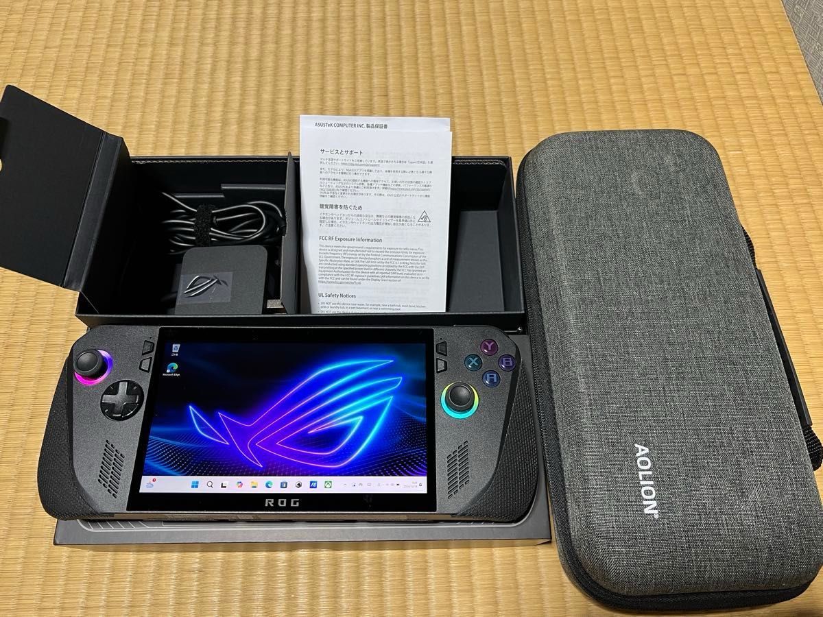 美品 ASUS ROG Ally X ケース付属|Yahoo!フリマ(旧PayPayフリマ) 美品 ASUS ROG Ally X ケース付属|Yahoo!フリマ(旧PayPayフリマ)