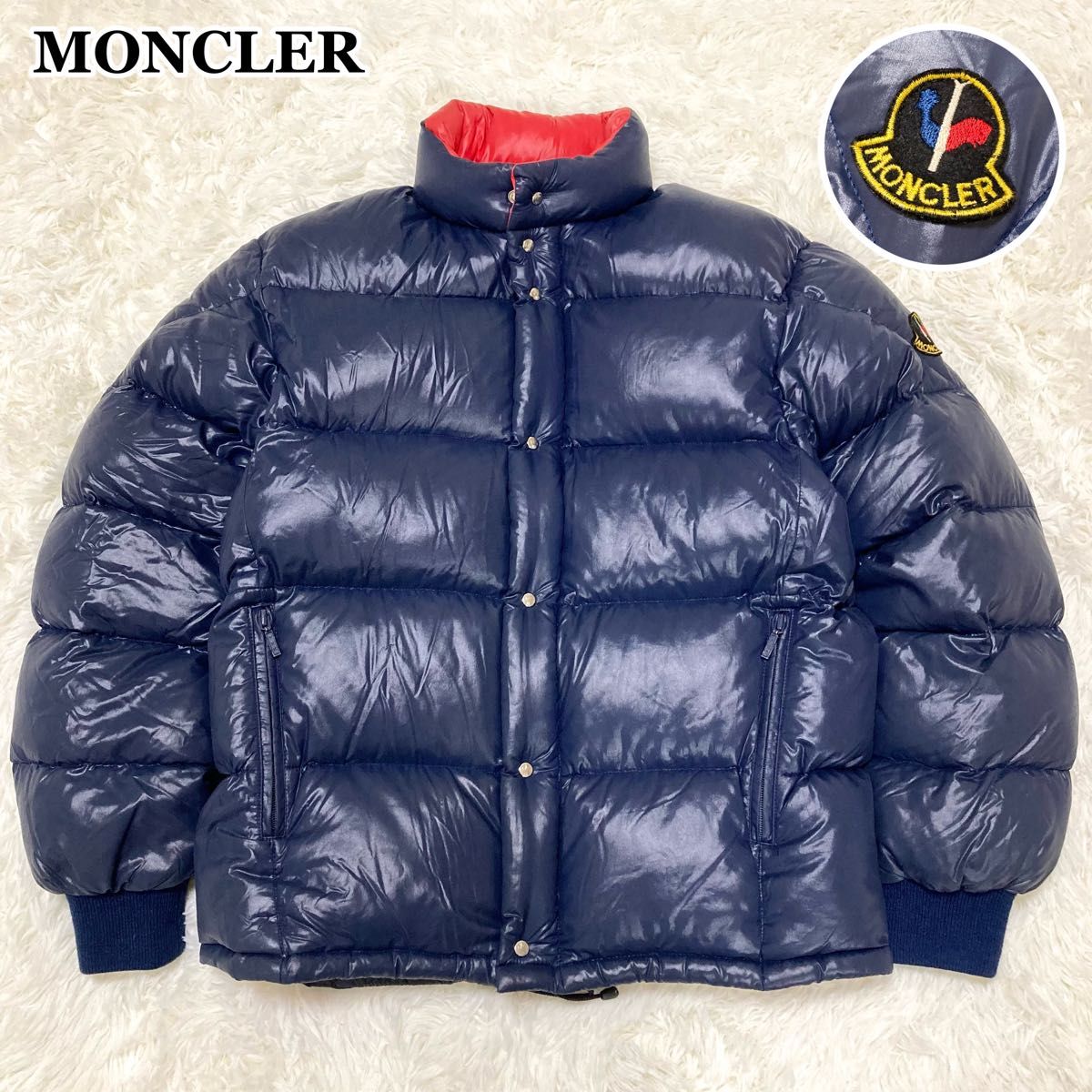 超希少【極美品】 MONCLER モンクレール アシックス期 ダウン 超希少【極美品】 MONCLER モンクレール アシックス期 ダウン