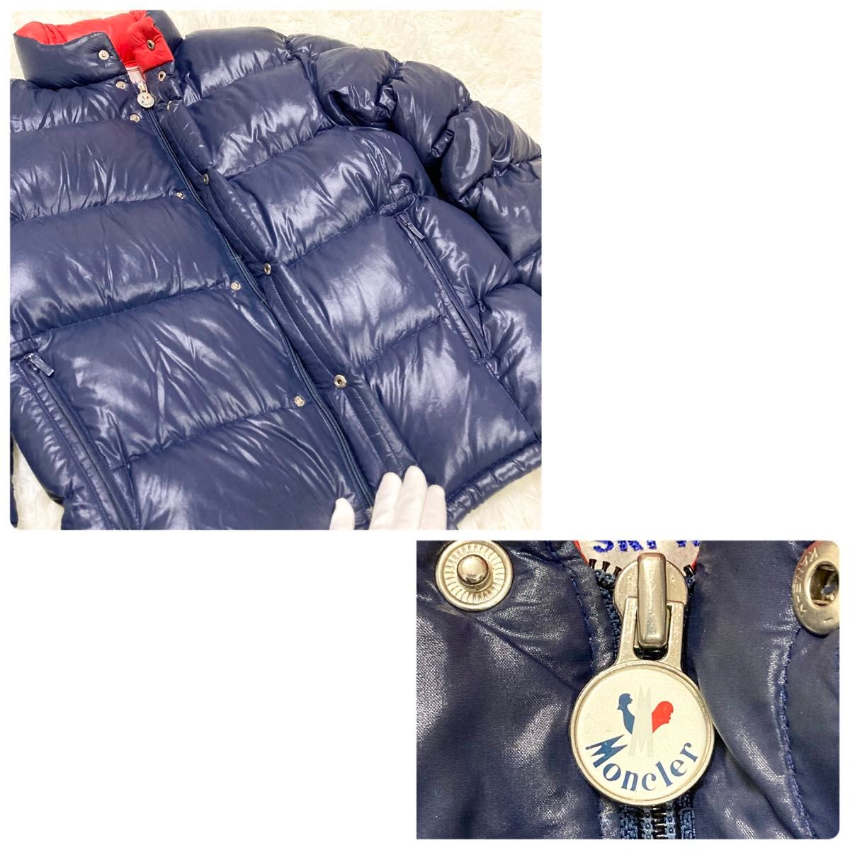 超希少【極美品】 MONCLER モンクレール アシックス期 ダウン 超希少【極美品】 MONCLER モンクレール アシックス期 ダウン
