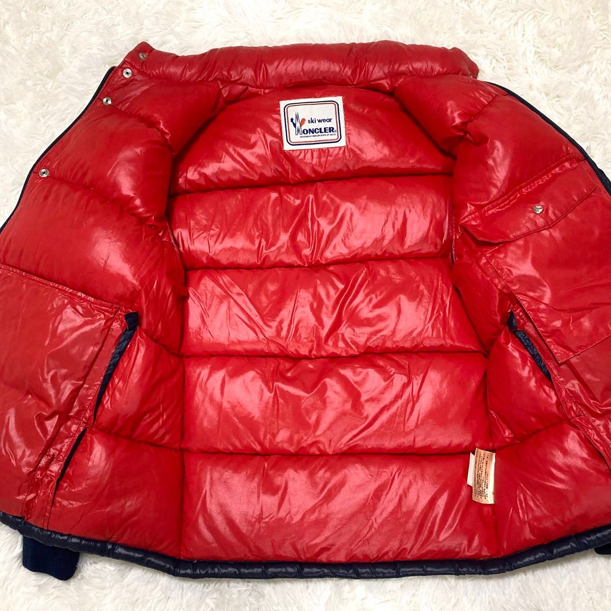 超希少【極美品】 MONCLER モンクレール アシックス期 ダウン 超希少【極美品】 MONCLER モンクレール アシックス期 ダウン