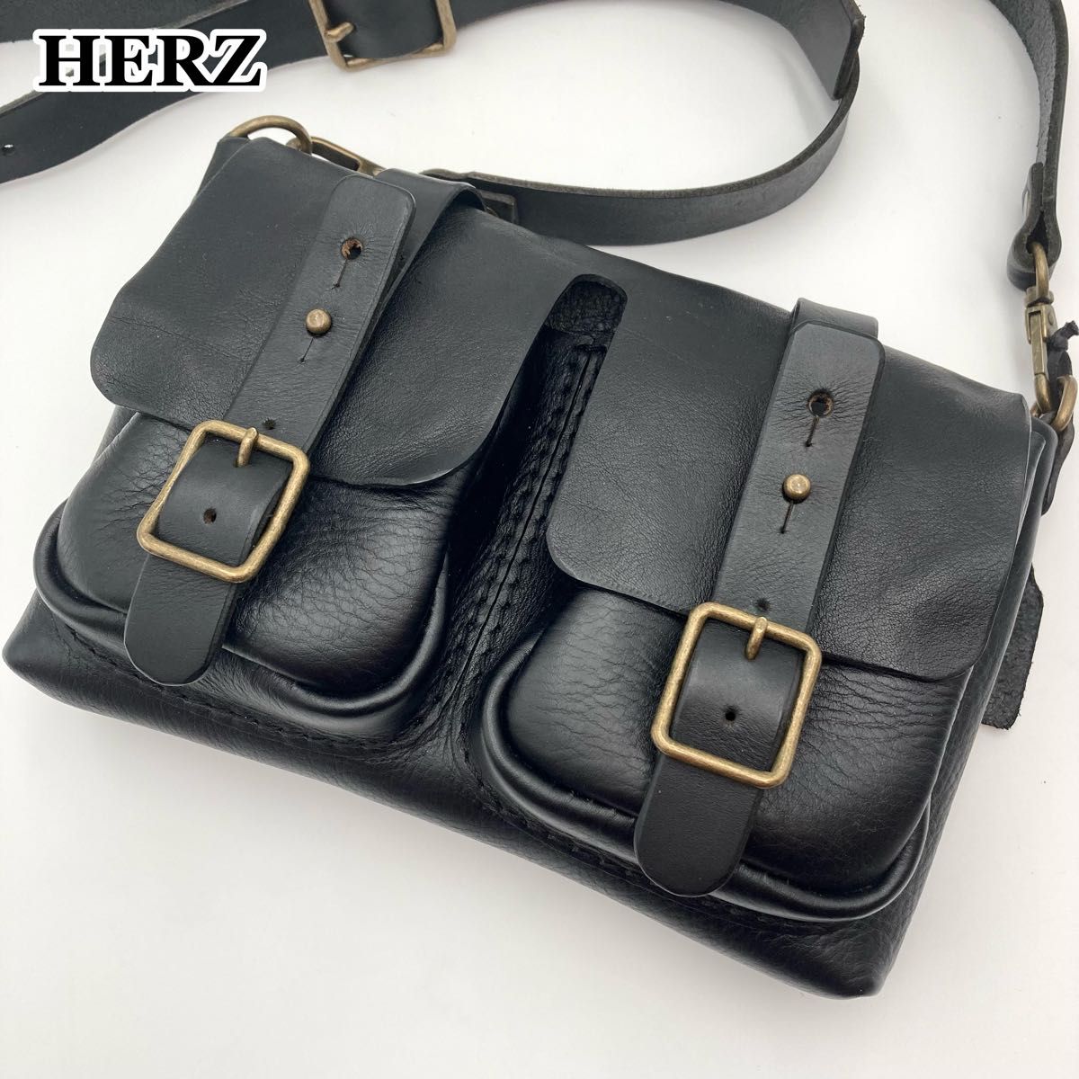 入手困難 希少【極美品】HERZ ヘルツ ヒコーキのりショルダー 入手困難 希少【極美品】HERZ ヘルツ ヒコーキのりショルダー