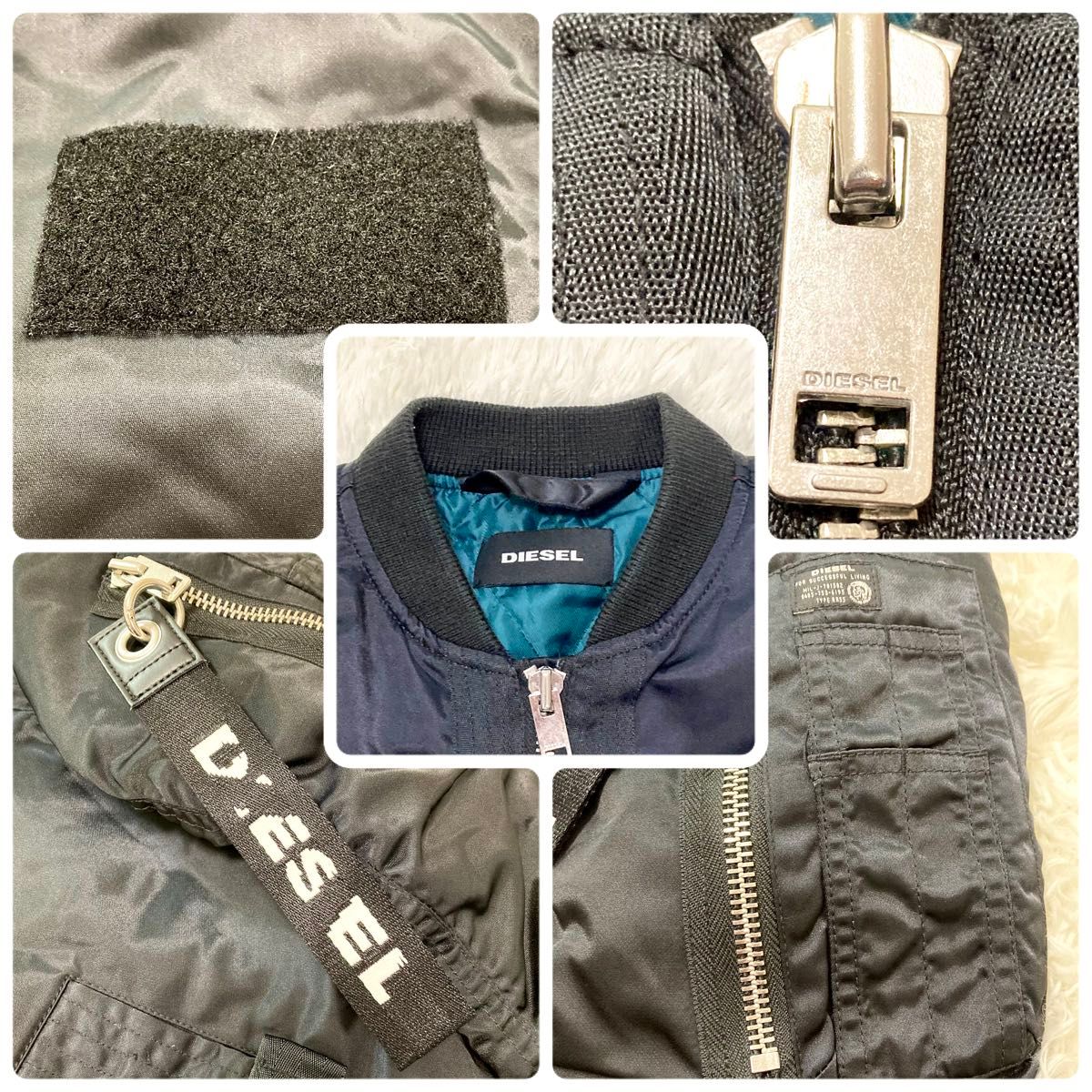 希少【極美品】DIESEL J-SOULY ブルゾン MA-1 ジャケット 希少【極美品】DIESEL J-SOULY ブルゾン MA-1 ジャケット
