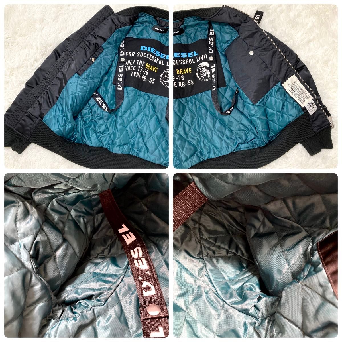 希少【極美品】DIESEL J-SOULY ブルゾン MA-1 ジャケット 希少【極美品】DIESEL J-SOULY ブルゾン MA-1 ジャケット