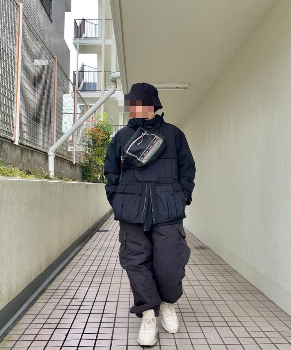 00s Y2K テック ワンショルダーバッグ ボディバッグ ウエスト 00s Y2K テック ワンショルダーバッグ ボディバッグ ウエスト