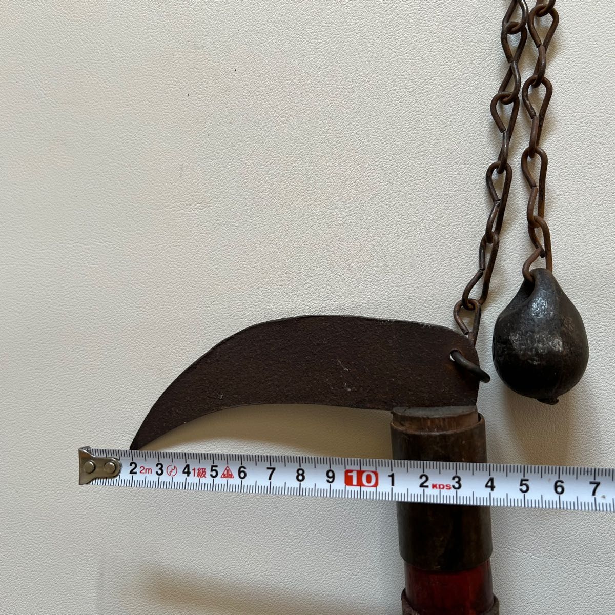 江戸時代 謎の 忍者 道具 螺鈿細工 鎖鎌 希少 ninja レア|Yahoo 江戸時代 謎の 忍者 道具 螺鈿細工 鎖鎌 希少 ninja レア|Yahoo