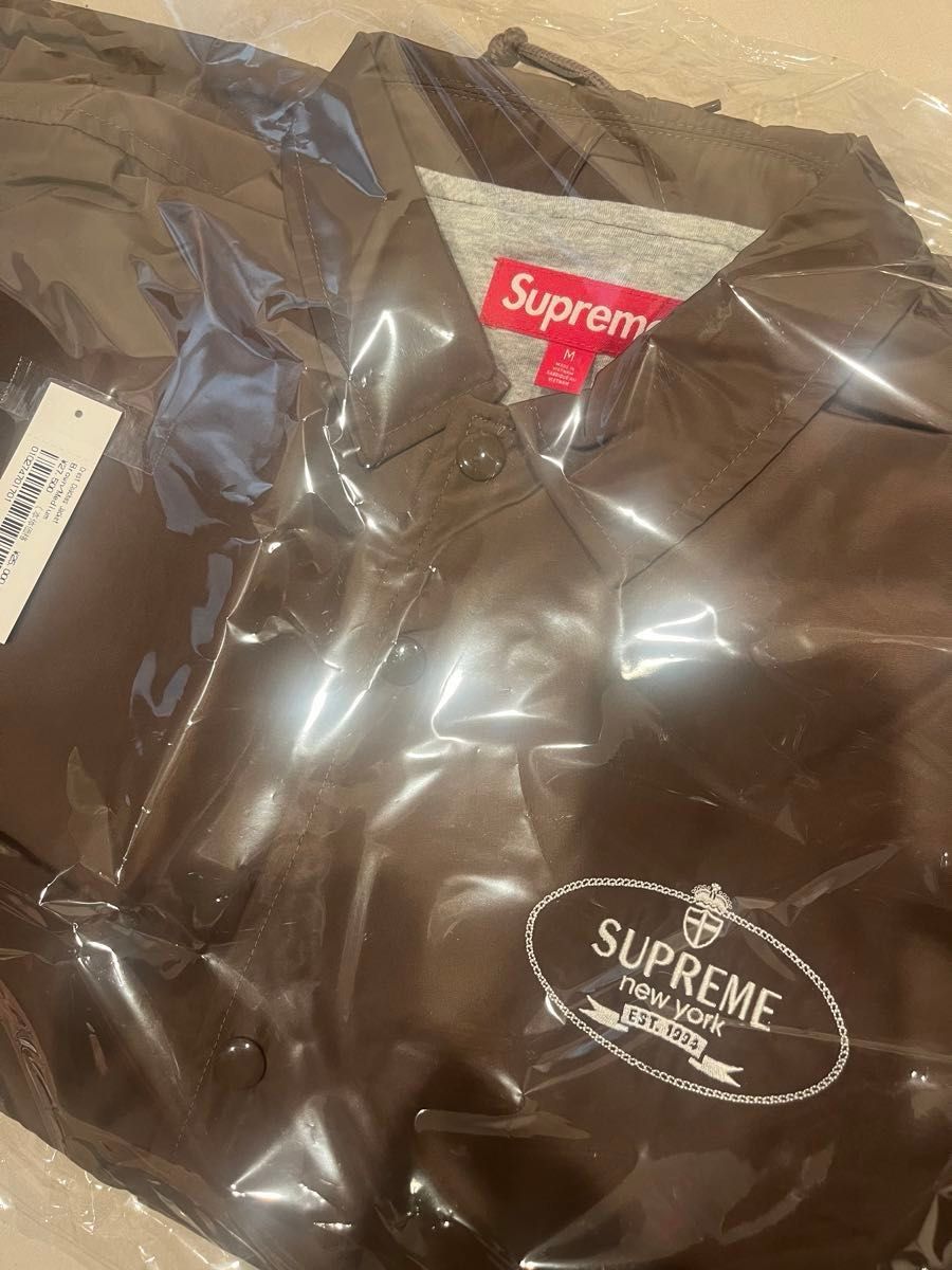 Supreme Crest Coaches Jacket Brown シュプリーム クレスト Supreme Crest Coaches Jacket Brown シュプリーム クレスト