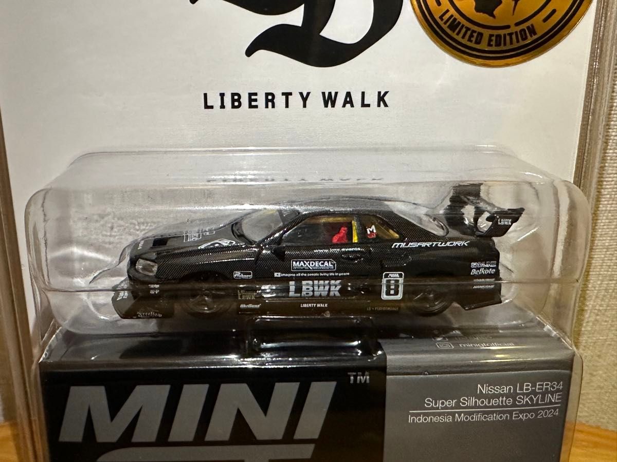 MINI GT 1/64 日産 スカイライン スーパーシルエット ER34 LB MINI GT 1/64 日産 スカイライン スーパーシルエット ER34 LB
