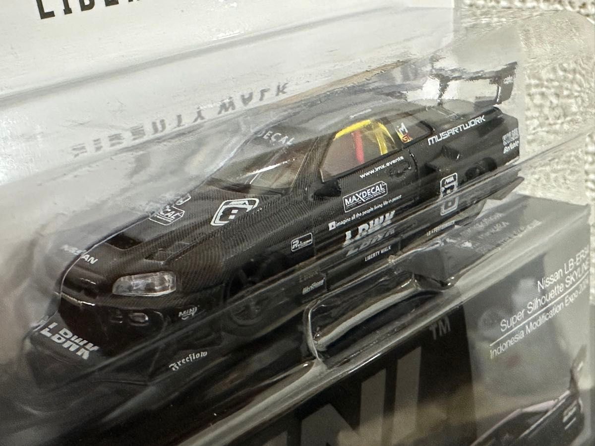 MINI GT 1/64 日産 スカイライン スーパーシルエット ER34 LB MINI GT 1/64 日産 スカイライン スーパーシルエット ER34 LB