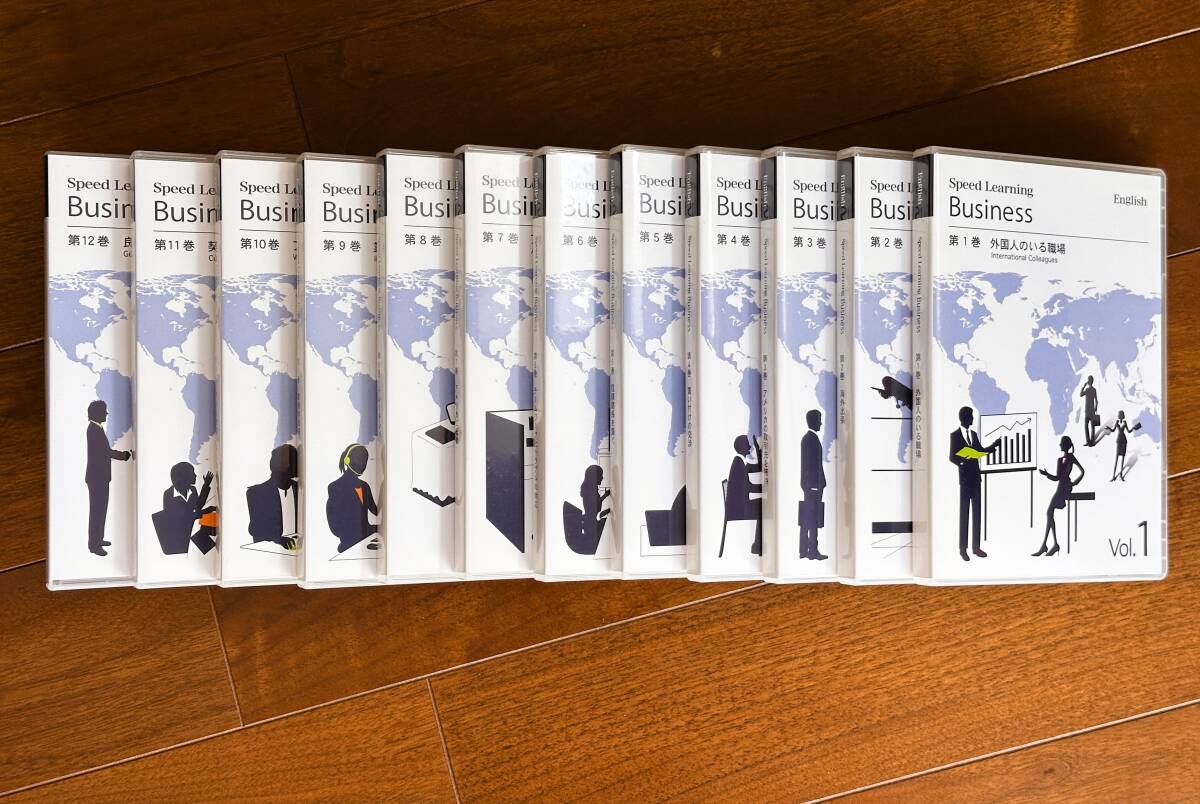 ■スピードラーニング ビジネス フルセット (1巻～12巻) ■ Speed Learning Business