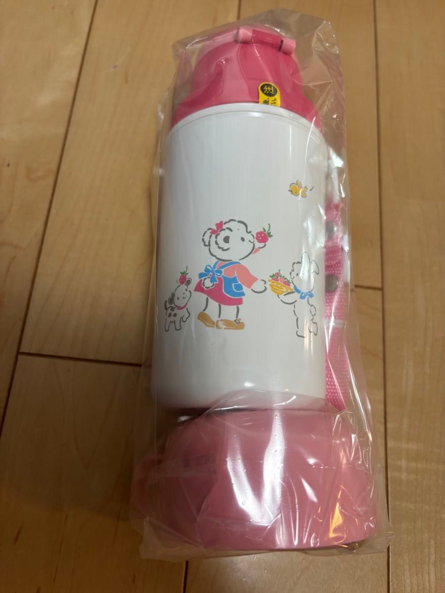 未使用 未開封 ファミリア familiar 水筒 ピンク 2WAY 450ml 未使用 未開封 ファミリア familiar 水筒 ピンク 2WAY 450ml