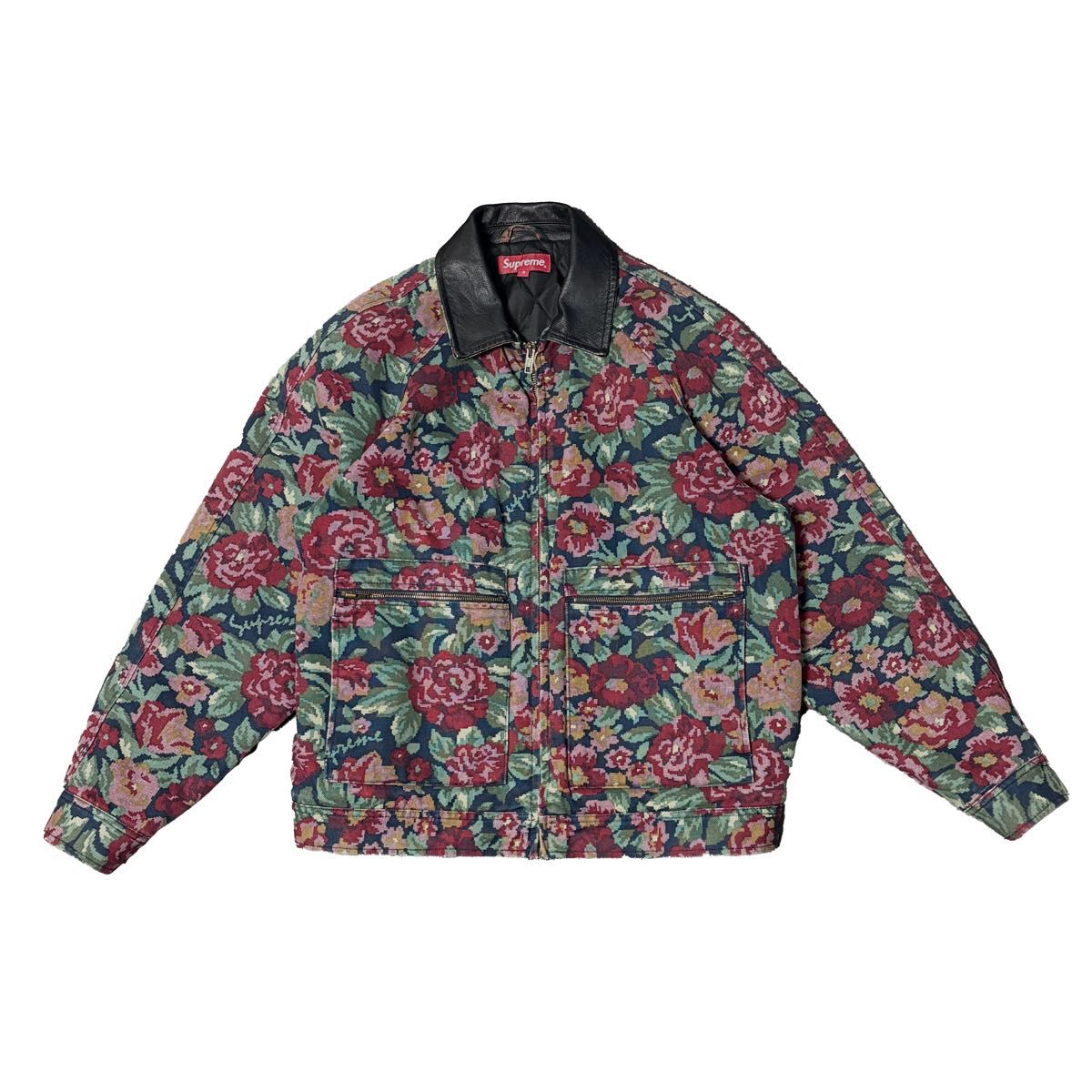 Supreme Leather Collar Work Jacket|Yahoo!フリマ(旧PayPay Supreme Leather Collar Work Jacket|Yahoo!フリマ(旧PayPay