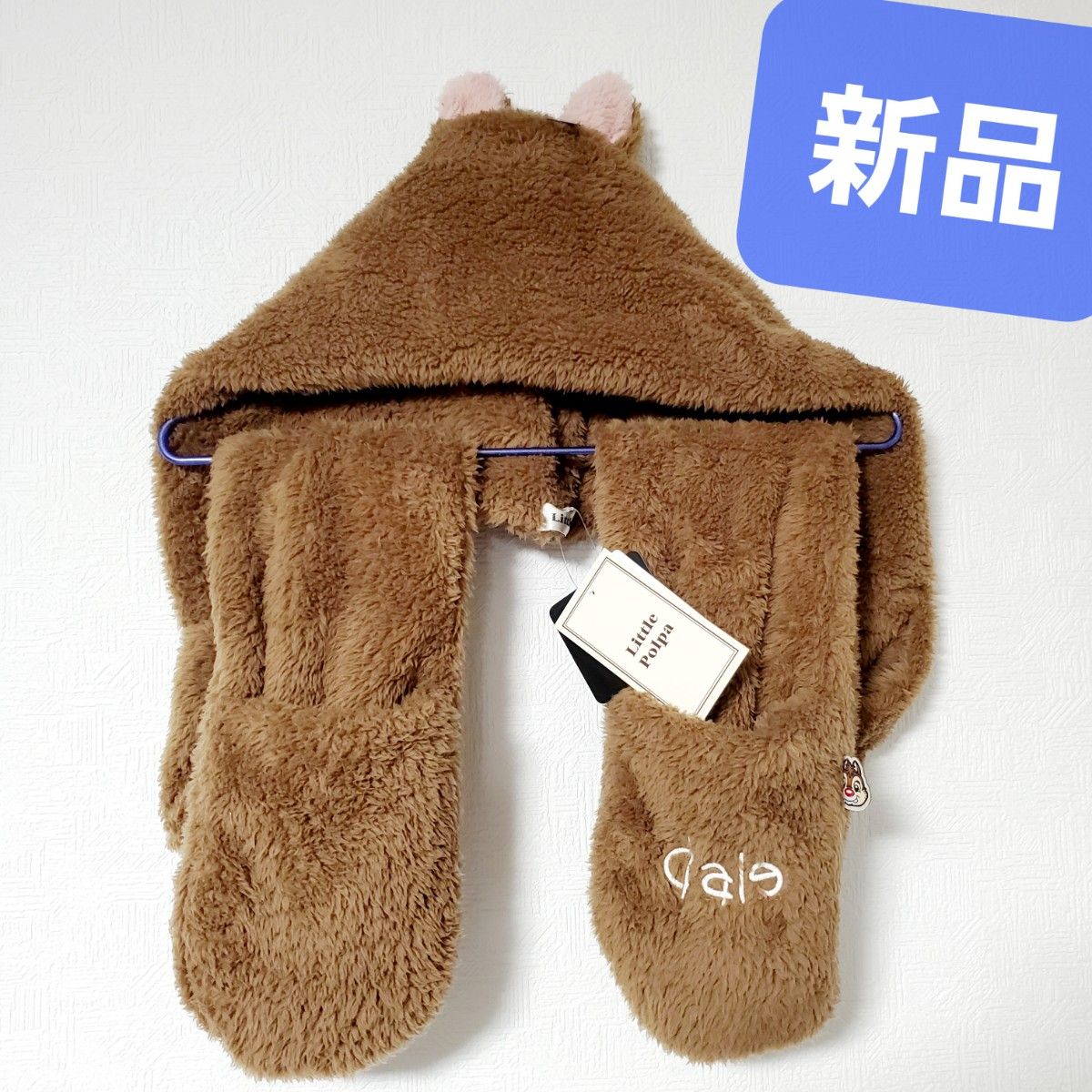 新品 チップとデール マフラー デール マフラーキャップ 新品 チップとデール マフラー デール マフラーキャップ