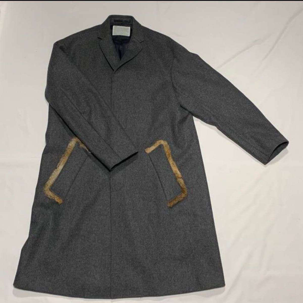 美品】kolorコート 18aw ウールカシミアチェスターコート|Yahoo 美品】kolorコート 18aw ウールカシミアチェスターコート|Yahoo