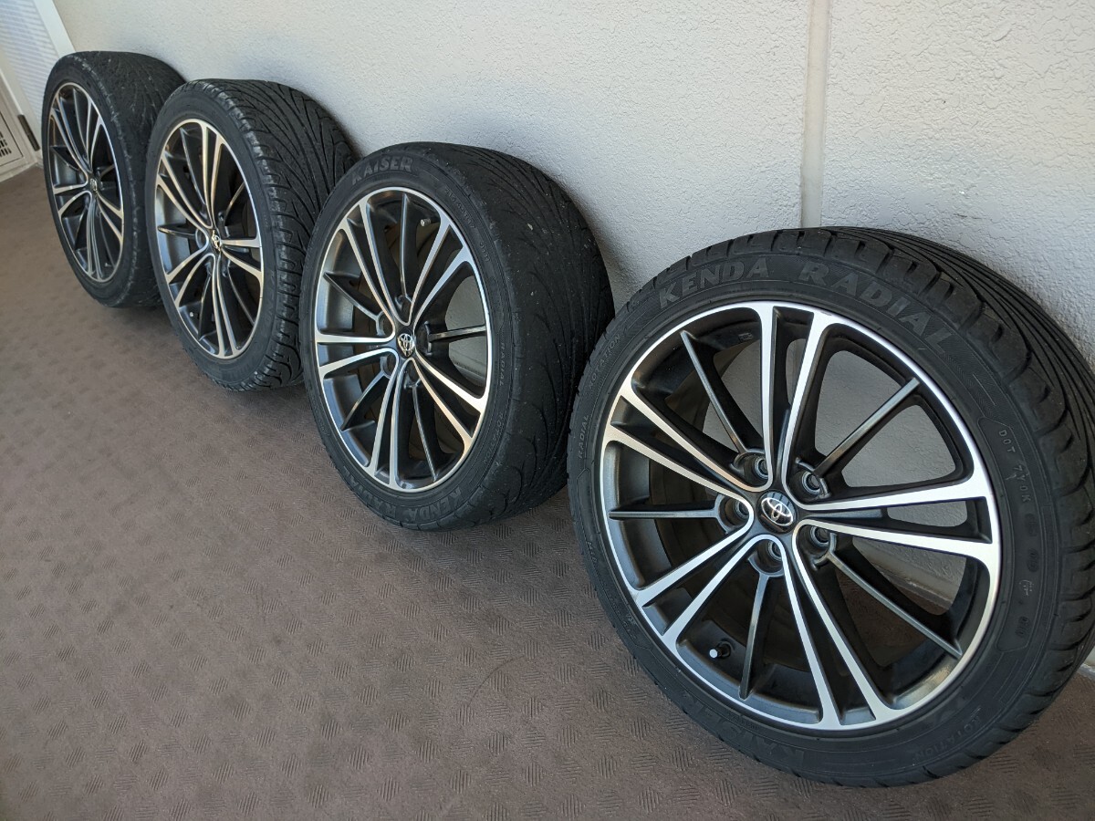 トヨタ純正 ZN6 86 純正17インチ アルミホイール 7J+48 PCD100 5 トヨタ純正 ZN6 86 純正17インチ アルミホイール 7J+48 PCD100 5