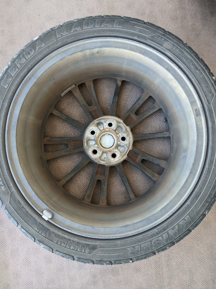 トヨタ純正 ZN6 86 純正17インチ アルミホイール 7J+48 PCD100 5 トヨタ純正 ZN6 86 純正17インチ アルミホイール 7J+48 PCD100 5