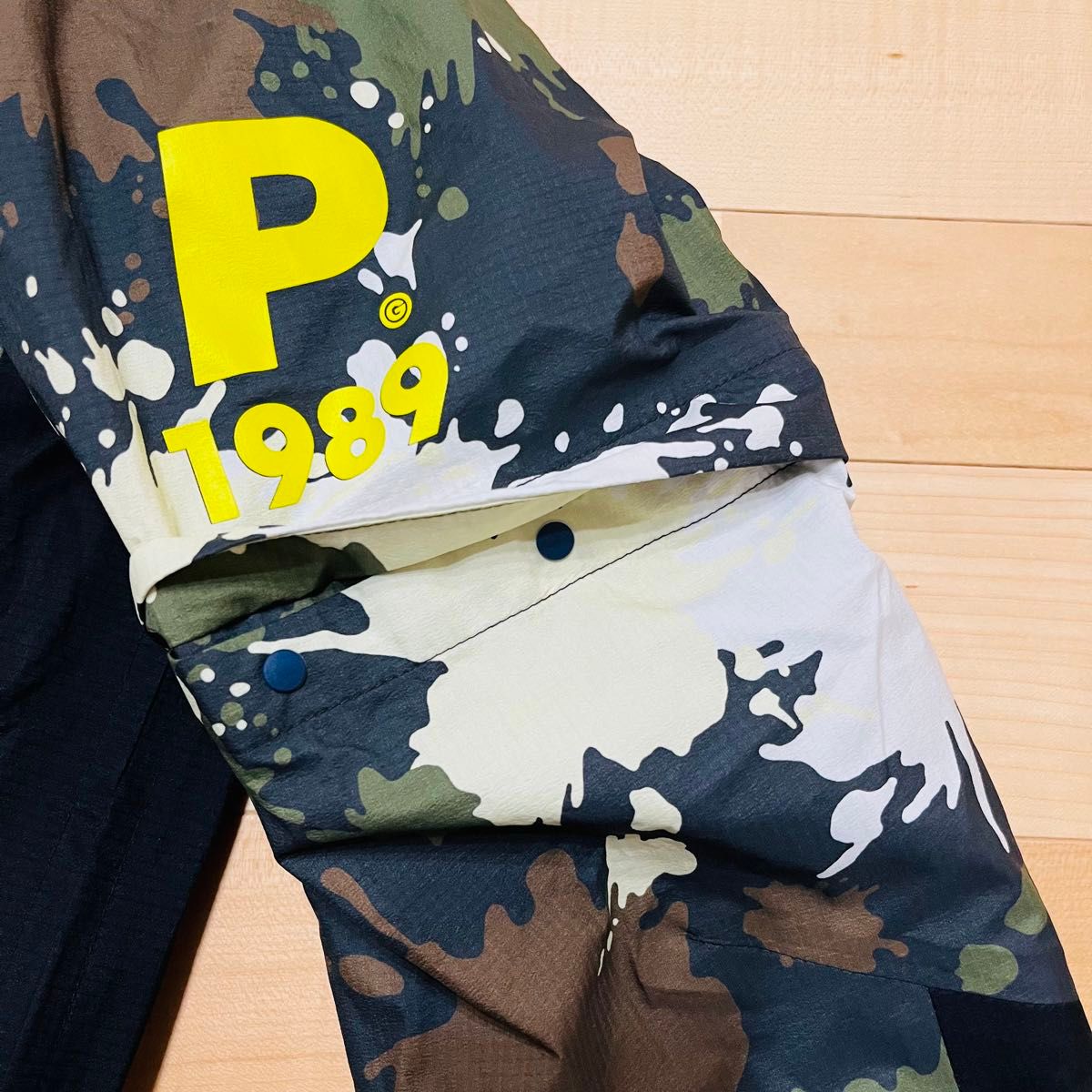 美品 パーリーゲイツ カモペイント 迷彩柄フリース付き 美品 パーリーゲイツ カモペイント 迷彩柄フリース付き