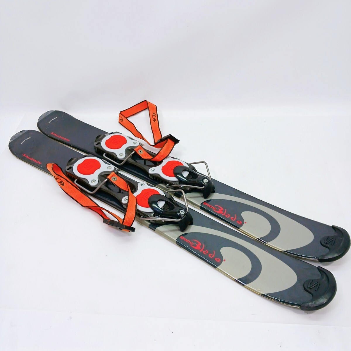 SALOMON スノーブレード 82cm ネイビー ショートスキー ファン SALOMON スノーブレード 82cm ネイビー ショートスキー ファン