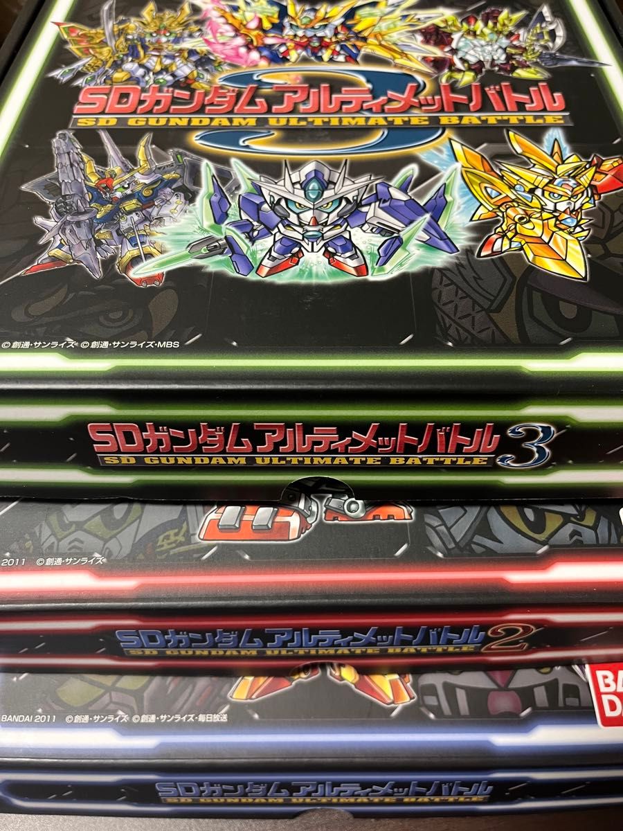 SDガンダム カードダス アルティメットバトル BANDAI vol 1 2 3 SDガンダム カードダス アルティメットバトル BANDAI vol 1 2 3