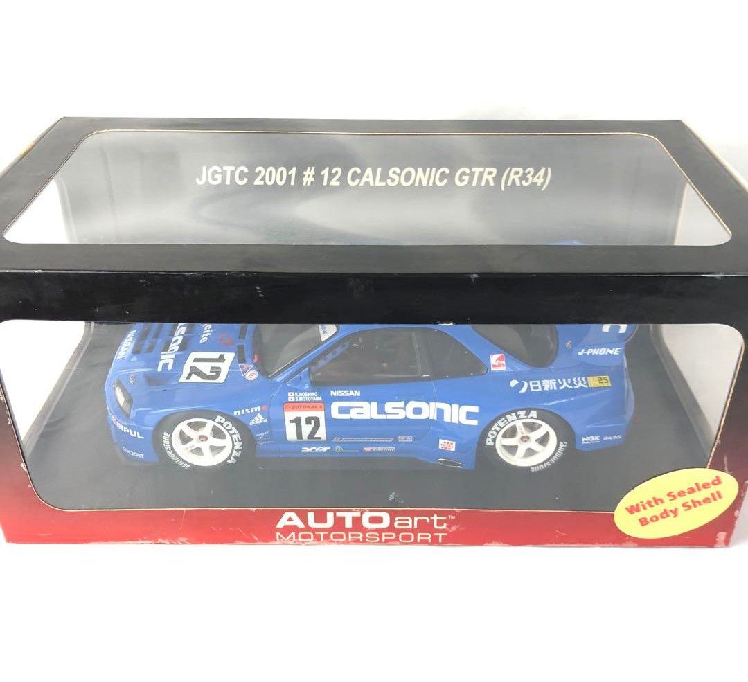 オートアート 2001 AUTOart 1/18 JGTC #12 カルソニック オートアート 2001 AUTOart 1/18 JGTC #12 カルソニック