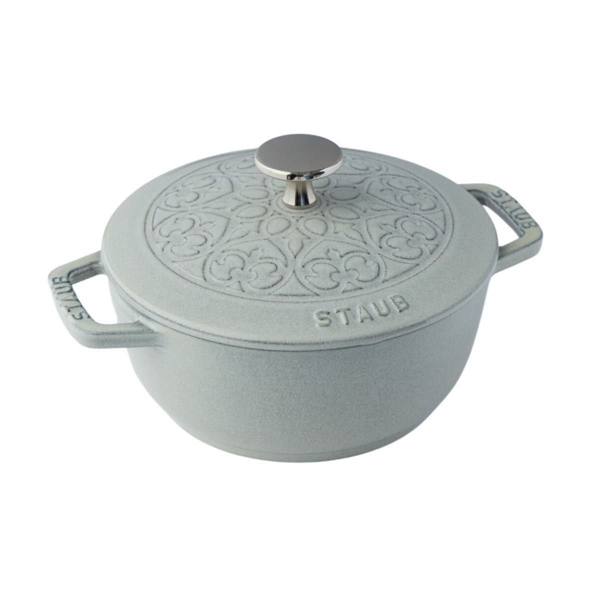 新品未開封】 ストウブ staub ワナベ WA-NABE S 16cm リリー 新品未開封】 ストウブ staub ワナベ WA-NABE S 16cm リリー