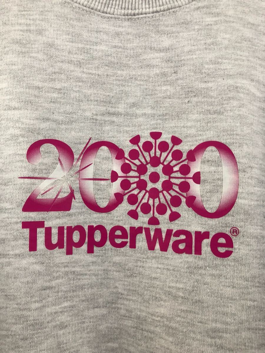 美品 Tupperware スウェットトレーナー サイズM タッパーウェア 非売品_画像2