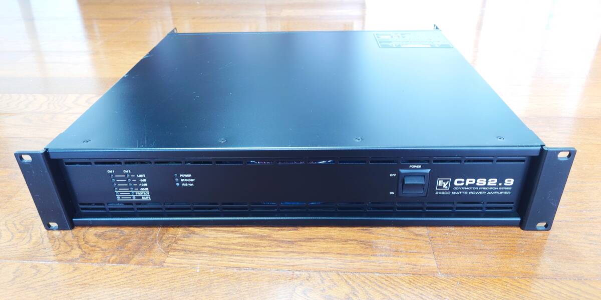 ② EV Electro Voice CPS 2.9 パワーアンプ Contractor CPS ② EV Electro Voice CPS 2.9 パワーアンプ Contractor CPS