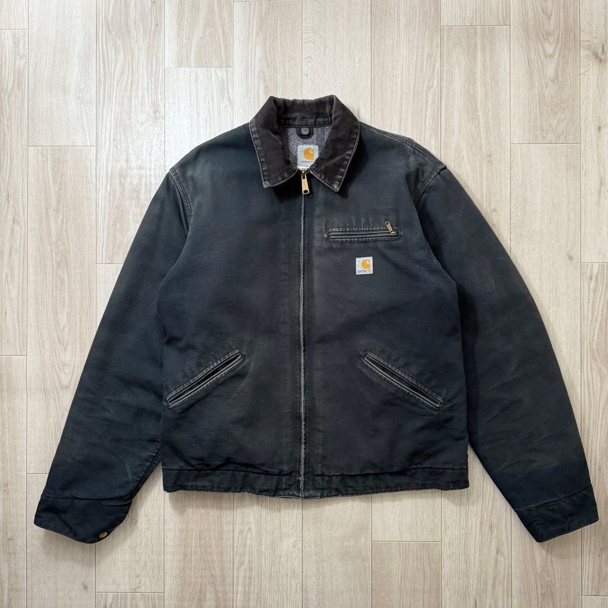 Carhartt USA製 デトロイトジャケット 44 ブラックJ01BLK Carhartt USA製 デトロイトジャケット 44 ブラックJ01BLK
