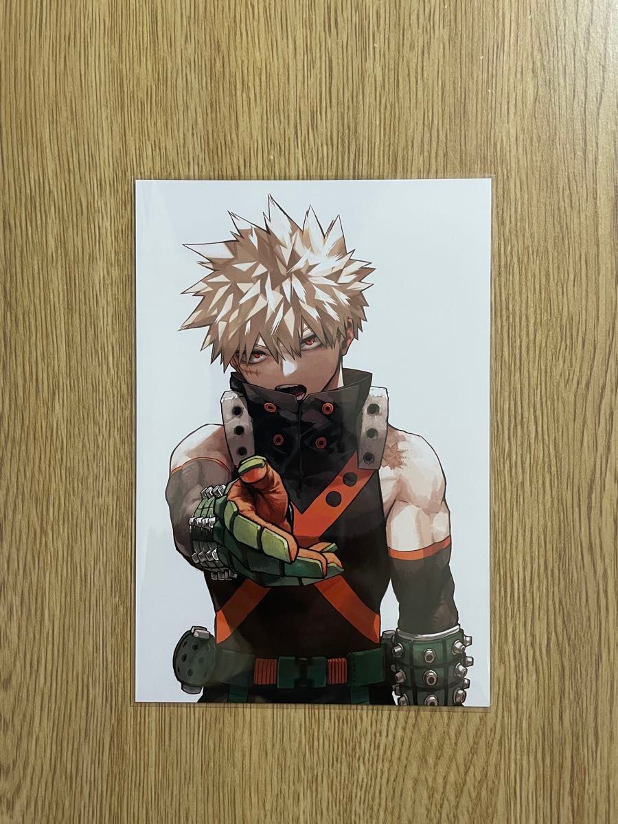 僕のヒーローアカデミア 42巻 特典 イラストカード 爆豪勝己 僕のヒーローアカデミア 42巻 特典 イラストカード 爆豪勝己