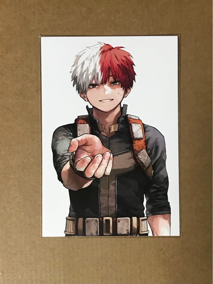 僕のヒーローアカデミア 42巻 特典 イラストカード 轟焦凍 僕のヒーローアカデミア 42巻 特典 イラストカード 轟焦凍