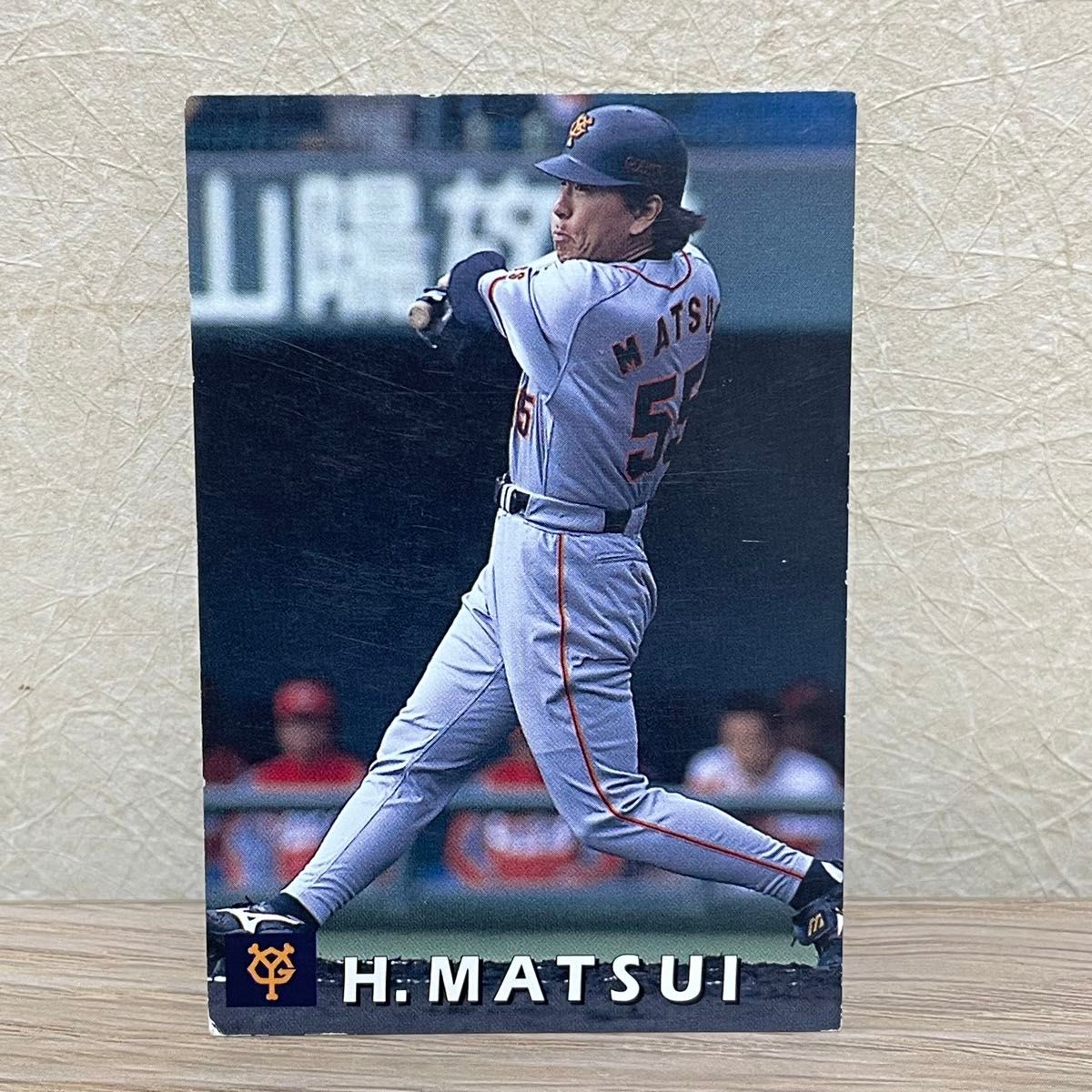 松井秀喜 カルビー プロ野球チップスカード / 1998年もの 松井秀喜 カルビー プロ野球チップスカード / 1998年もの