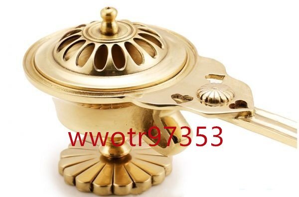 密教法具 太子型柄香炉 寺院用仏具 密教法具 太子型柄香炉 寺院用仏具