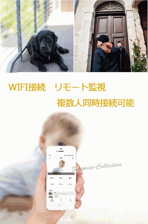 防犯カメラ 充電式 無線 監(jiān)視カメラ スマホでモニタ 音聲も記録 MicroSDカード録畫 c2t★