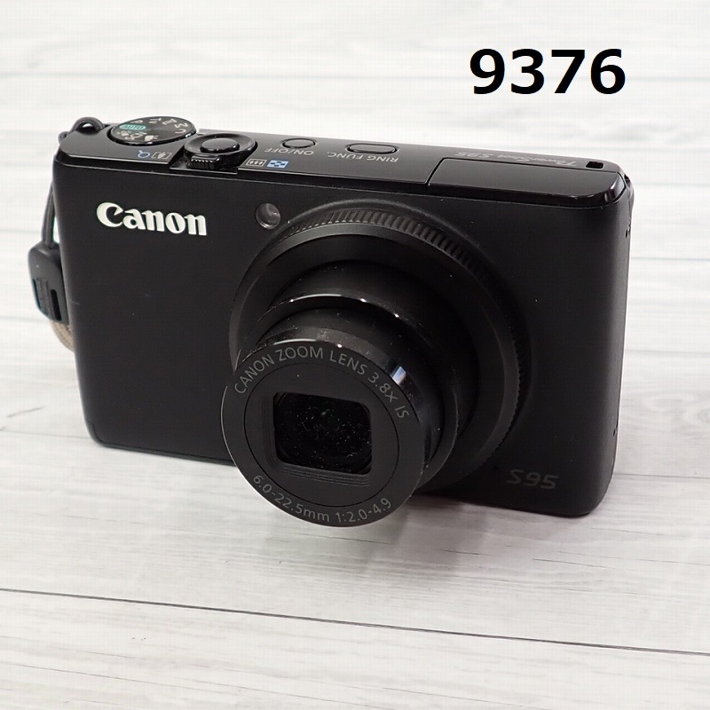 ■FK-9376 CANON　POWER SHOT S95　簡易動作OKコンデジ　20241204