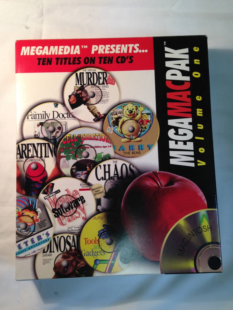 MEGA MAC PAC volume one ten titles on ten CD\'S